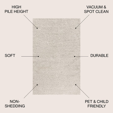 Mercer Shag Plush Area Rug